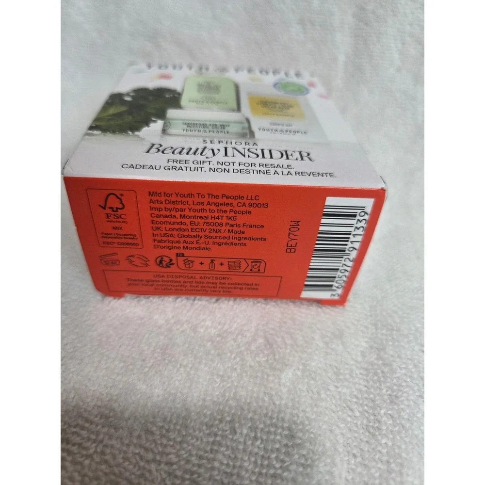 Youth To The People Sephora Beauty Insider Birthday Gift Set, New‎ in box